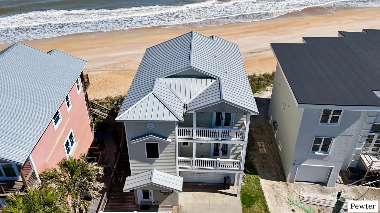 Beachfront homes with new roofs